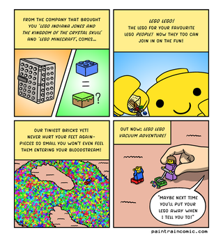 Illustration for article titled 12/8/2014: Terrifying New Advances In Lego Technology